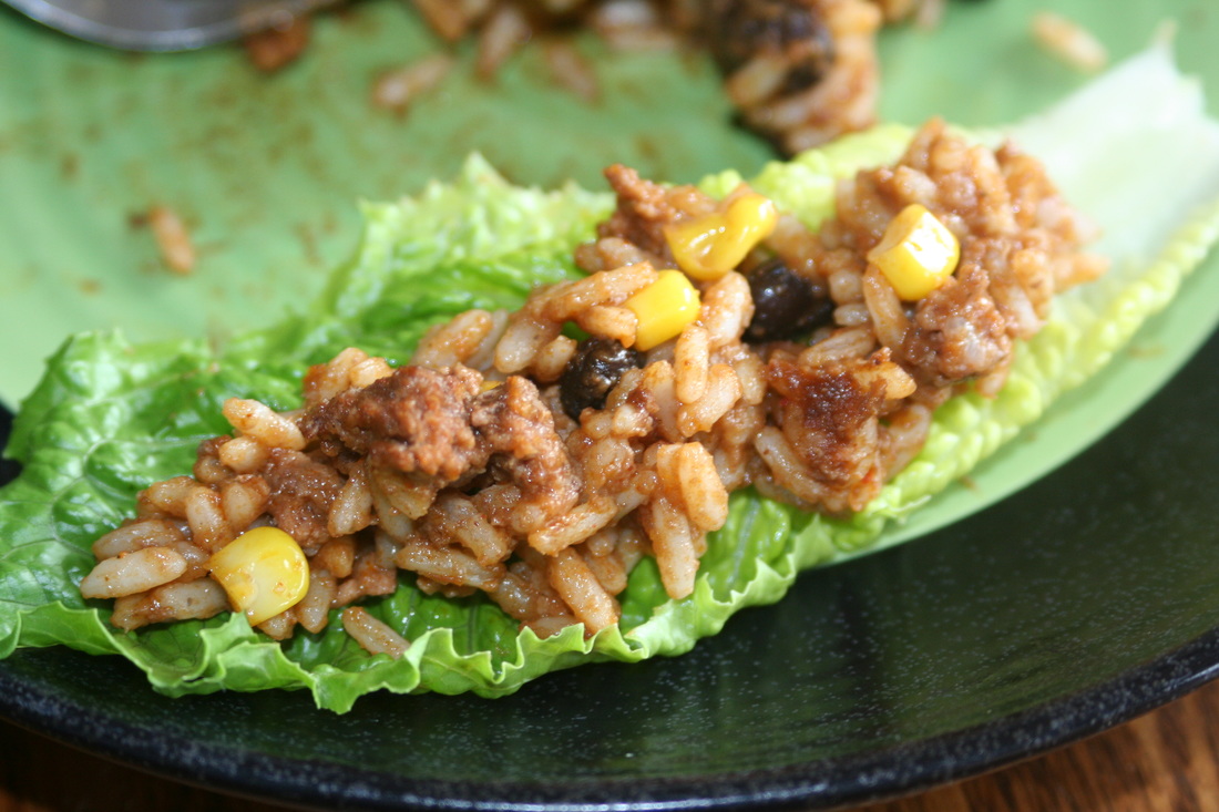 Taco Rice- A Gluten, Dairy, Egg Free Meal Recipe