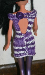 Free Knitting Pattern: Barbie Dress using Worsted Weight Yarn