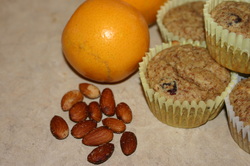 Almond Meal Muffins with Cranberry & Orange: Gluten, Dairy, Egg Free Recipe