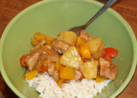 Honey Pork with Bell Peppers- Gluten, Dairy, Egg Free