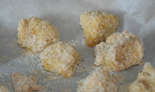 Homemade Chicken Nuggets with hint of Curry- Gluten, Dairy, Egg Free