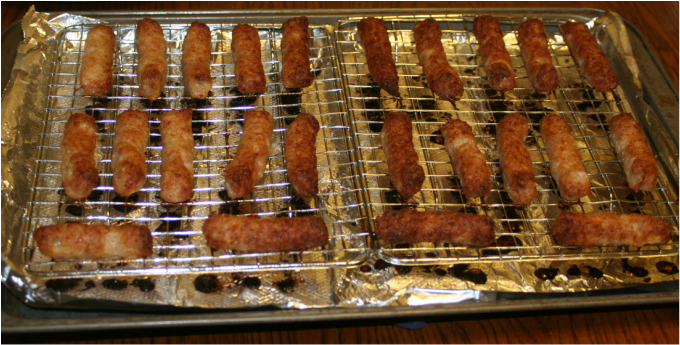How to Bake Hormel Little Sizzlers Sausage in the Oven- Gluten Free Breakfast Idea
