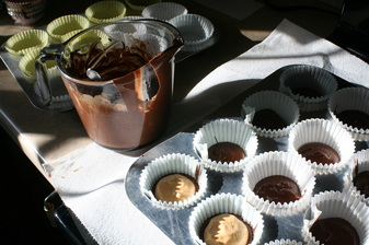 Quick & Delicious Reese's Peanut Butter Cup Copy-Cat Recipe: Gluten, Dairy, Egg Free