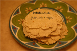 How to Make Potato Lefse (Lefsa)- Gluten, Dairy, Egg Free Recipe