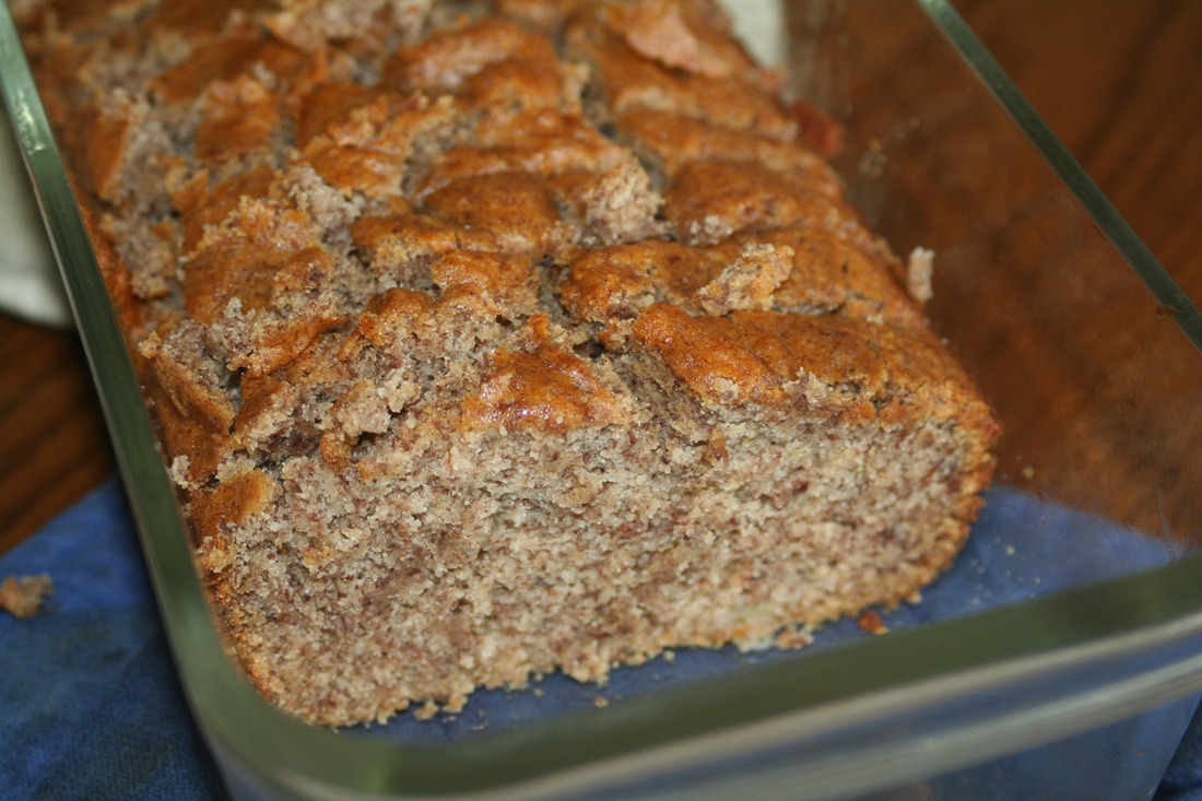 Banana Bread- Gluten, Dairy, Egg Free, can be Oil Free Recipe