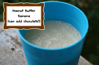 Peanut Butter Banana Smoothie- Gluten, Diary, Egg Free Recipe