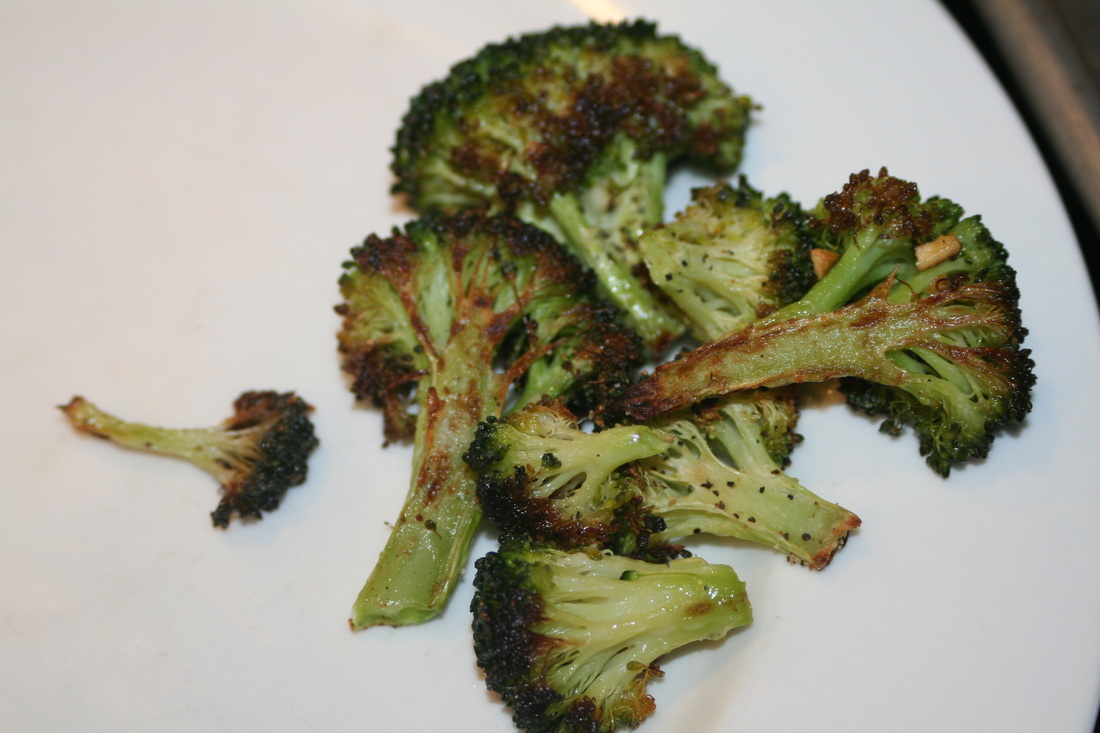 Oven Roasted Broccoli- Gluten, Dairy, Egg Free Recipe
